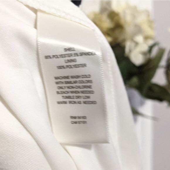 Eliza J Printed Shift Dress Long Sleeves Brand New - Picture 5 of 7